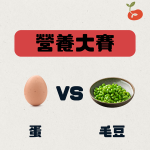 雞蛋跟毛豆的營養PK 雞蛋跟毛豆的營養PK