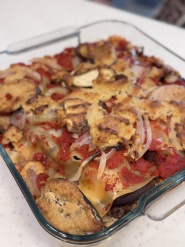 lasagna close up